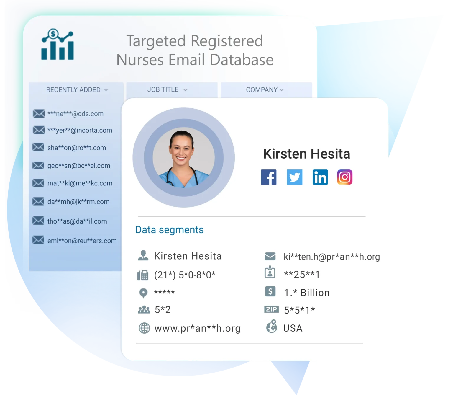 Registered Nurses Email List