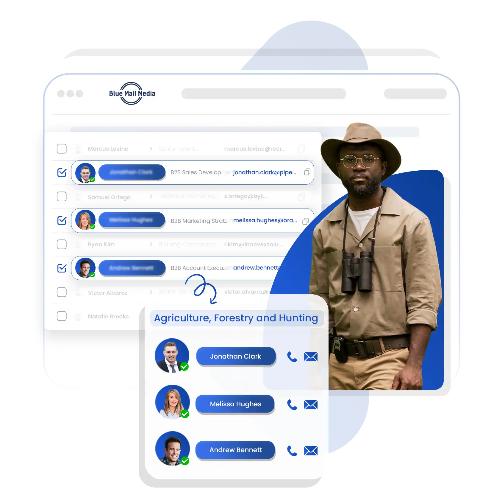 Agriculture, Forestry and Hunting Industry Email List